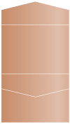 Copper Pocket Invitation Style C4 (5 1/4 x 7 1/4) - 10/Pk