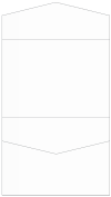 Crystal Pocket Invitation Style C4 (5 1/4 x 7 1/4) - 10/Pk