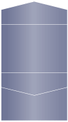 Blue Print Pocket Invitation Style C4 (5 1/4 x 7 1/4)