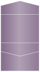 Purple Pocket Invitation Style C4 (5 1/4 x 7 1/4)10/Pk