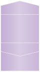 Violet Pocket Invitation Style C4 (5 1/4 x 7 1/4)10/Pk