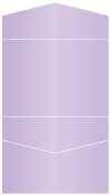 Violet Pocket Invitation Style C4 (5 1/4 x 7 1/4) - 10/Pk