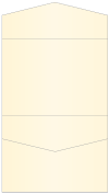 Gold Pearl Pocket Invitation Style C4 (5 1/4 x 7 1/4)