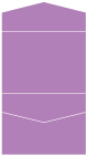 Grape Jelly Pocket Invitation Style C4 (5 1/4 x 7 1/4)10/Pk