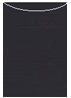 Linen Black Jacket Invitation Style A2 (5 1/8 x 7 1/8) - 10/Pk