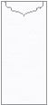 Linen Solar White Jacket Invitation Style C1 (4 x 9) - 10/Pk