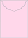 Pink Feather Jacket Invitation Style C4 (3 3/4 x 5 1/8)