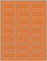 Papaya Soho Rectangular Labels 1 1/8 x 2 1/4 (21 per sheet - 5 sheets per pack)