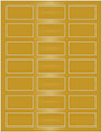 Serengeti Soho Rectangular Labels 1 1/8 x 2 1/4 (21 per sheet - 5 sheets per pack)