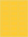 Soleil Soho Rectangular Labels 1 1/8 x 2 1/4 (21 per sheet - 5 sheets per pack)