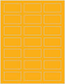 Bumble Bee Soho Rectangular Labels 1 1/8 x 2 1/4 (21 per sheet - 5 sheets per pack)