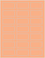 Ginger Soho Rectangular Labels 1 1/8 x 2 1/4 (21 per sheet - 5 sheets per pack)