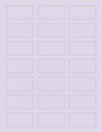 Lily Soho Rectangular Labels 1 1/8 x 2 1/4 (21 per sheet - 5 sheets per pack)