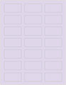 Lily Soho Rectangular Labels 1 1/8 x 2 1/4 (21 per sheet - 5 sheets per pack)