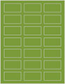 Iguana Soho Rectangular Labels 1 1/8 x 2 1/4 (21 per sheet - 5 sheets per pack)