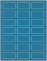 Ocean Soho Rectangular Labels 1 1/8 x 2 1/4 (21 per sheet - 5 sheets per pack)