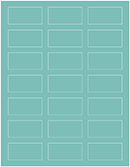 Fiji Soho Rectangular Labels 1 1/8 x 2 1/4 (21 per sheet - 5 sheets per pack)
