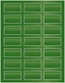 Botanic Soho Rectangular Labels 1 1/8 x 2 1/4 (21 per sheet - 5 sheets per pack)