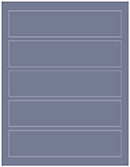 Cobalt Soho Belt Labels 1 3/4 x 7 1/2 (5 per sheet - 5 sheets per pack)
