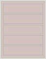 Beige Soho Belt Labels 1 3/4 x 7 1/2 (5 per sheet - 5 sheets per pack)