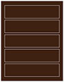 Coco Soho Belt Labels 1 3/4 x 7 1/2 (5 per sheet - 5 sheets per pack)