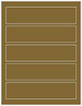 Tiger's Eye Soho Belt Labels 1 3/4 x 7 1/2 (5 per sheet - 5 sheets per pack)
