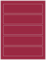 Pomegranate Soho Belt Labels 1 3/4 x 7 1/2 (5 per sheet - 5 sheets per pack)