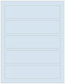 Blue Feather Soho Belt Labels 1 3/4 x 7 1/2 (5 per sheet - 5 sheets per pack)