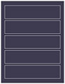 Navy Soho Belt Labels 1 3/4 x 7 1/2 (5 per sheet - 5 sheets per pack)