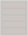Soho Grey Soho Belt Labels 1 3/4 x 7 1/2 (5 per sheet - 5 sheets per pack)