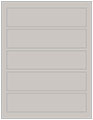 Soho Grey Soho Belt Labels 1 3/4 x 7 1/2 (5 per sheet - 5 sheets per pack)