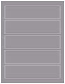Pewter Soho Belt Labels 1 3/4 x 7 1/2 (5 per sheet - 5 sheets per pack)