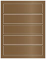 Bronze Soho Belt Labels 1 3/4 x 7 1/2 (5 per sheet - 5 sheets per pack)