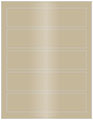 Sand Soho Belt Labels 1 3/4 x 7 1/2 (5 per sheet - 5 sheets per pack)