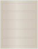 Sand Soho Belt Labels 1 3/4 x 7 1/2 (5 per sheet - 5 sheets per pack)