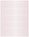 Blush Soho Belt Labels 1 3/4 x 7 1/2 (5 per sheet - 5 sheets per pack)
