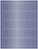 Blue Print Soho Belt Labels 1 3/4 x 7 1/2 (5 per sheet - 5 sheets per pack)