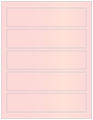 Rose Soho Belt Labels 1 3/4 x 7 1/2 (5 per sheet - 5 sheets per pack)