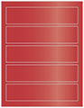 Jupiter Soho Belt Labels 1 3/4 x 7 1/2 (5 per sheet - 5 sheets per pack)