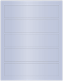 Vista Soho Belt Labels 1 3/4 x 7 1/2 (5 per sheet - 5 sheets per pack)