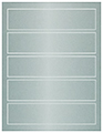 Argento Soho Belt Labels 1 3/4 x 7 1/2 (5 per sheet - 5 sheets per pack)