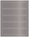 Ash Soho Belt Labels 1 3/4 x 7 1/2 (5 per sheet - 5 sheets per pack)