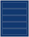 Sapphire Soho Belt Labels 1 3/4 x 7 1/2 (5 per sheet - 5 sheets per pack)