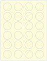 Crest Baronial Ivory Soho Round Labels (24 per sheet - 5 sheets per pack)
