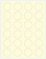Crest Baronial Ivory Soho Round Labels (24 per sheet - 5 sheets per pack)