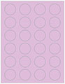 Purple Lace Soho Round Labels (24 per sheet - 5 sheets per pack)