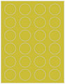Mystique Soho Round Labels (24 per sheet - 5 sheets per pack)