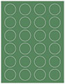Bermuda Soho Round Labels (24 per sheet - 5 sheets per pack)