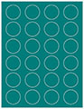 Fiji Soho Round Labels (24 per sheet - 5 sheets per pack)