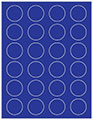 Comet Soho Round Labels (24 per sheet - 5 sheets per pack)